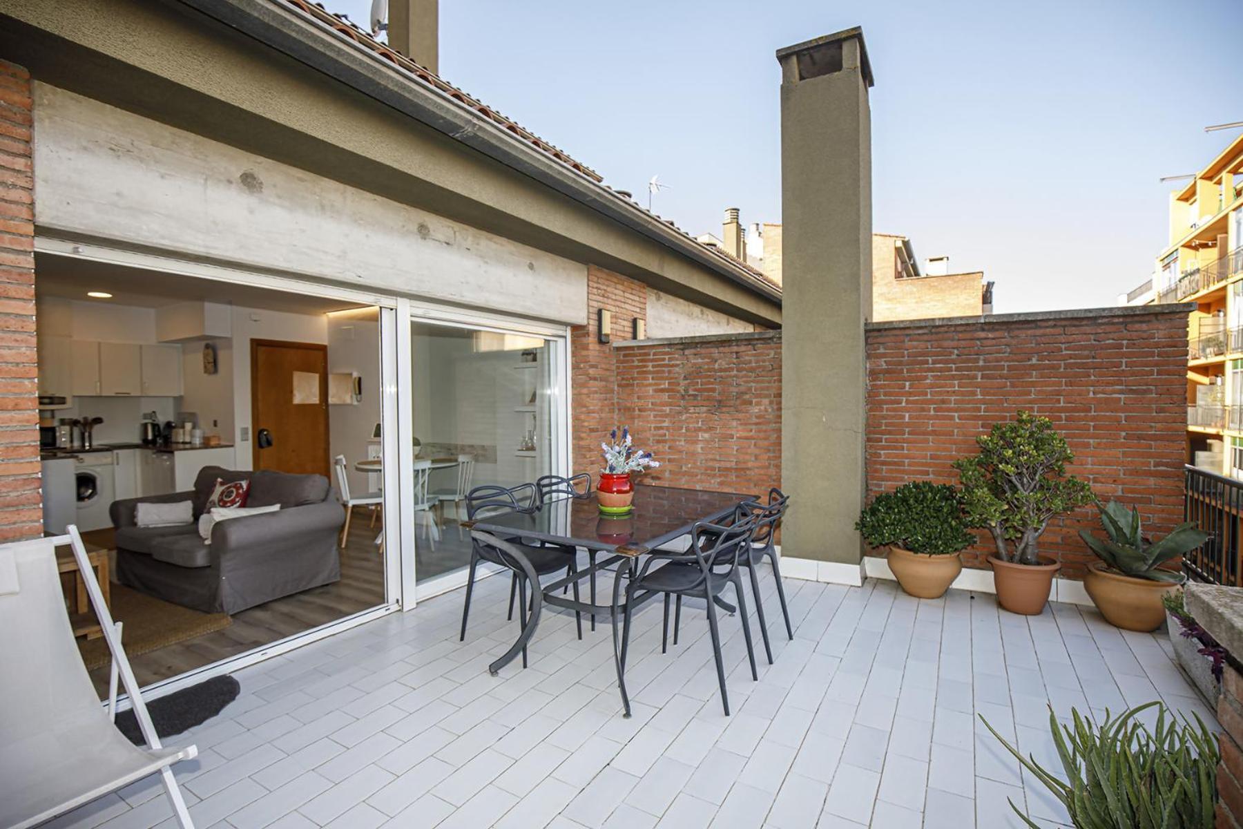 Apartamento Con Gran Terraza En Girona Exteriér fotografie